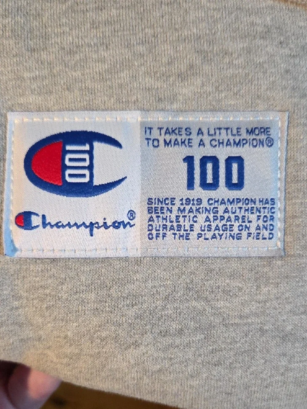 Champion 'Sweatshirt' Pull-String Backpack